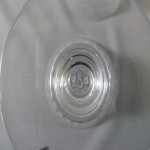 Baccarat France Glasmarke auf Trinkglas