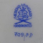 Herend Porzellanmarke FD Indian Basket